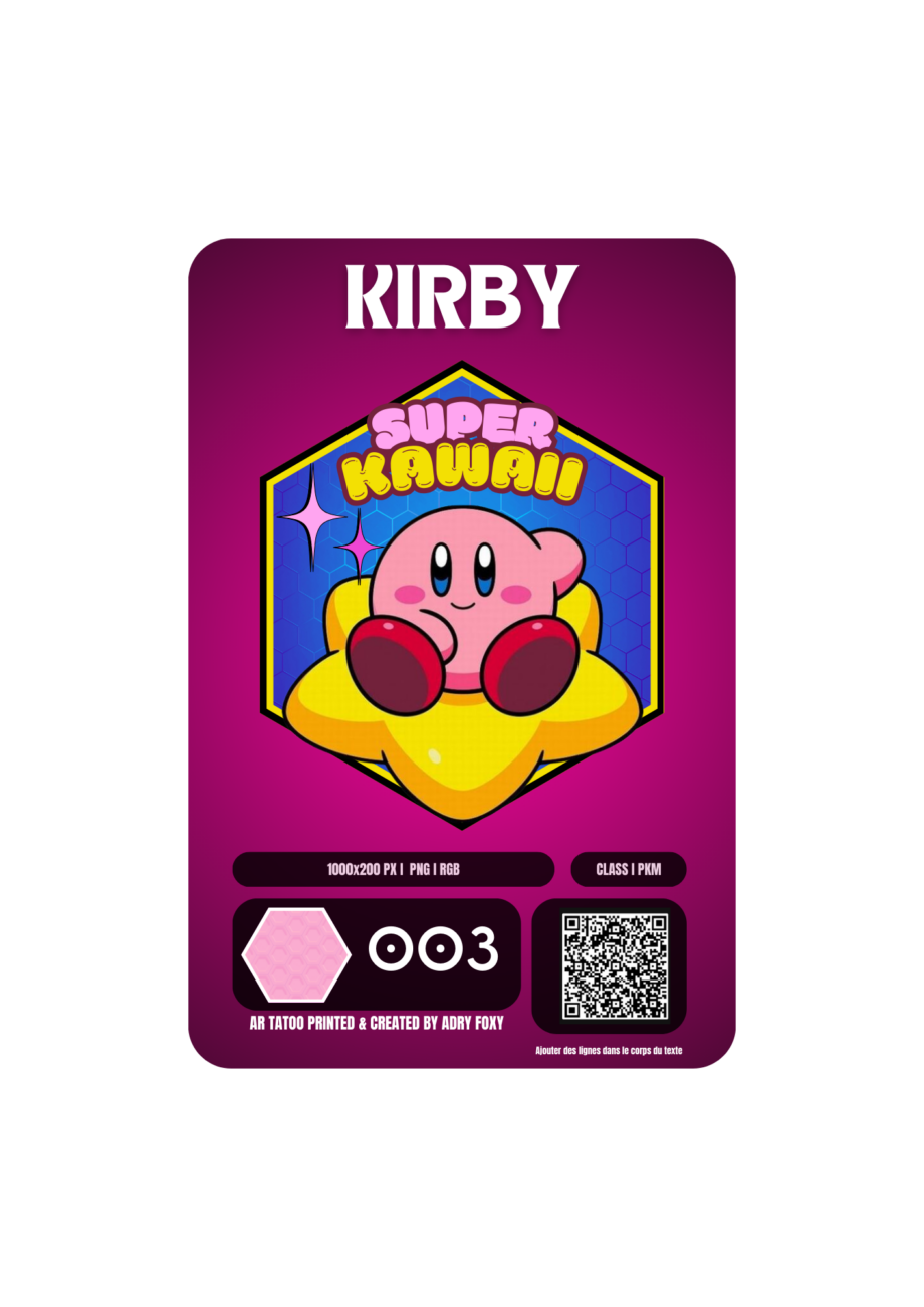 AR Tatoo - Kirby